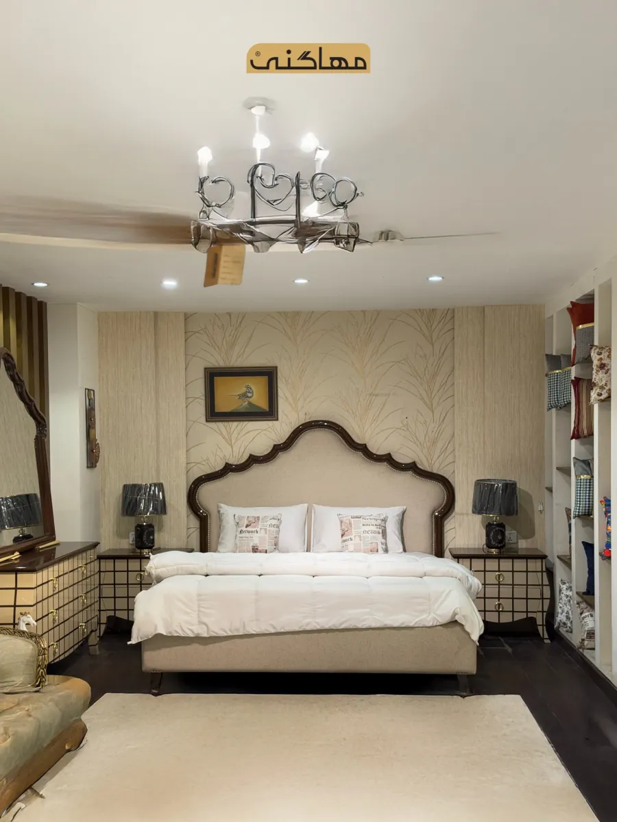 Gridline Bed by Mahogany Furniture